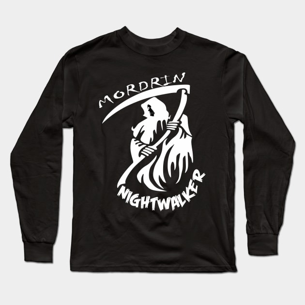 BDW MORDRIN NIGHTWALKER Long Sleeve T-Shirt by BIG DAWG APPAREL